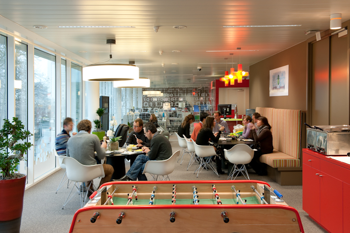 Photo des bureaux de Google